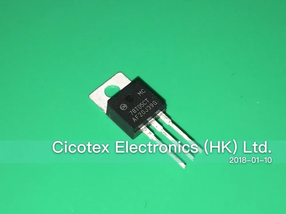 10 шт./лот MC78T05CT TO-220 IC REG LINEAR 5V 3A TO220AB TO220-3 MC 78T05CT | Обустройство дома