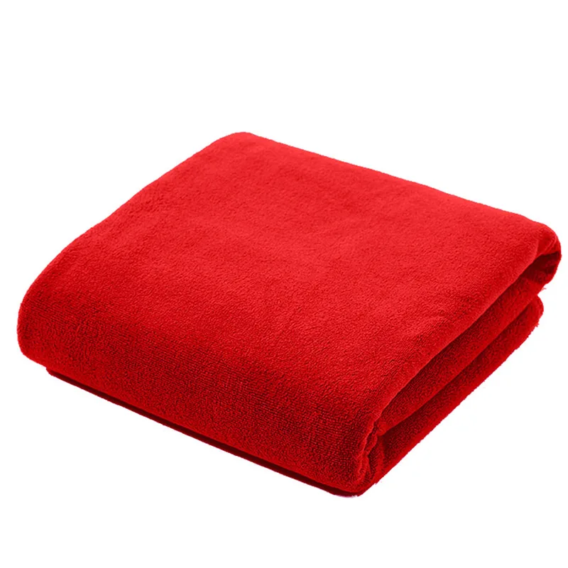 

Fast Drying Bath Towel Ultra Soft Microfibre Fabric Multi-color Selection Absorbant Water Home Textile Thick Swimming Towel