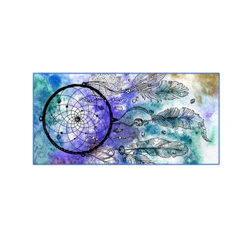 

New Dream Catcher Printed Beach Towel Rectangle Microfiber Bath Towels Yoga Picnic Mat