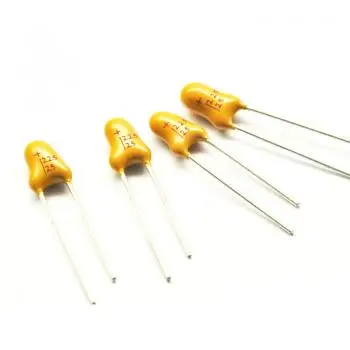 

35V 0.1UF 0.22uf 0.33uf 0.47uf 1uf 2.2uf 3.3uf 4.7uf 10uf 22UF in-line tantalum capacitor 2.54MM
