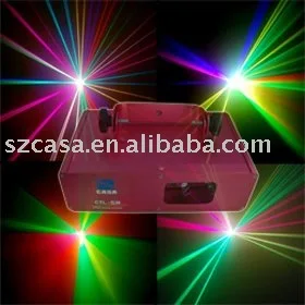 

HOT Full Color 270mW Laser Light DMX DJ disco party club christmas lighting