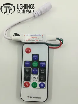 

25pcs Wireless SK6812 RGB RGBW 14key IR led Controller DC5V-24V 358 Kinds Changes Effects for WS2812B WS2811 LED Strip Module
