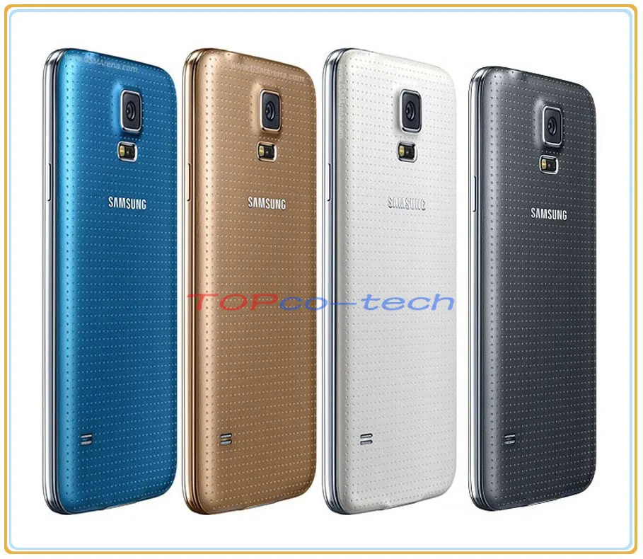 samsung Galaxy S5 разблокированный GSM 3G и 4G Android мобильный телефон SM-G900F G900H четырехъядерный 5," 16 Мп wifi gps 16 Гб дропшиппинг