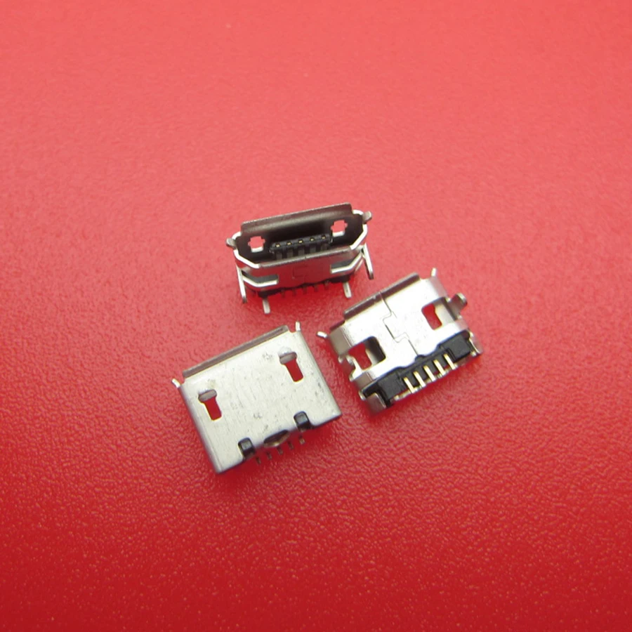 20 шт./лот Мини Micro usb разъем зарядки порт питания джойстик запасные части для PS4 беспроводной контроллер