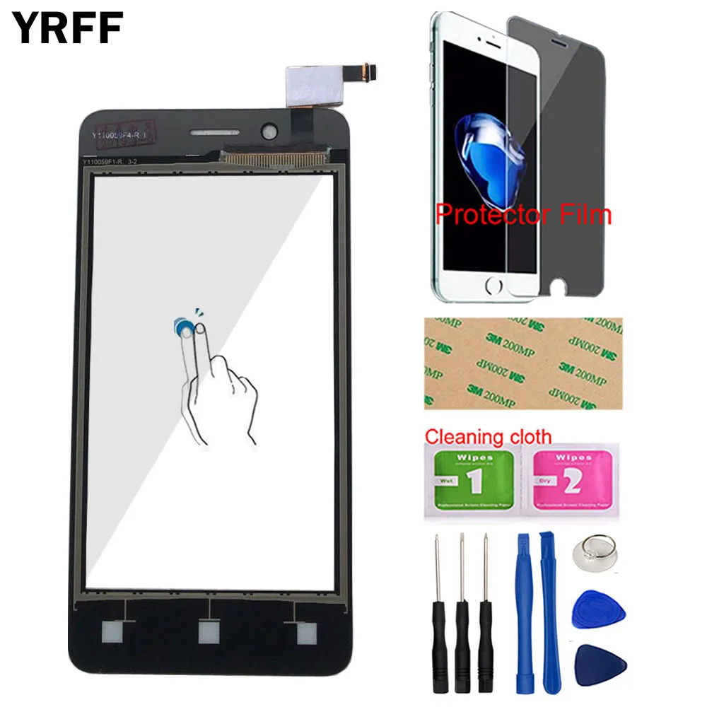 Сенсорный экран 4 0 дюйма для Телефона Fly FS408 Stratus 8 панель дигитайзера сенсорный