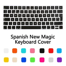 Новая европейская Испанская версия, беспроводная клавиатура, силиконовая клавиатура, защитный чехол для Apple, новая волшебная клавиатура 2 выпуска в году