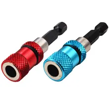 Шестигранный хвостовик Магнитный гипсокартон винт держатель сверла Винт инструмент быстросъемный Магнитный Бит Отвертка Держатель