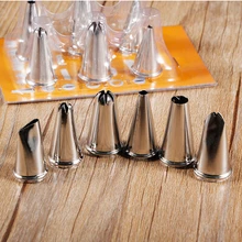 Fg253 Инструменты для выпечки украшения торта Совет Наборы для ухода за кожей cookie металла Инструменты использованияКонтактная кухня 6 шт./лот