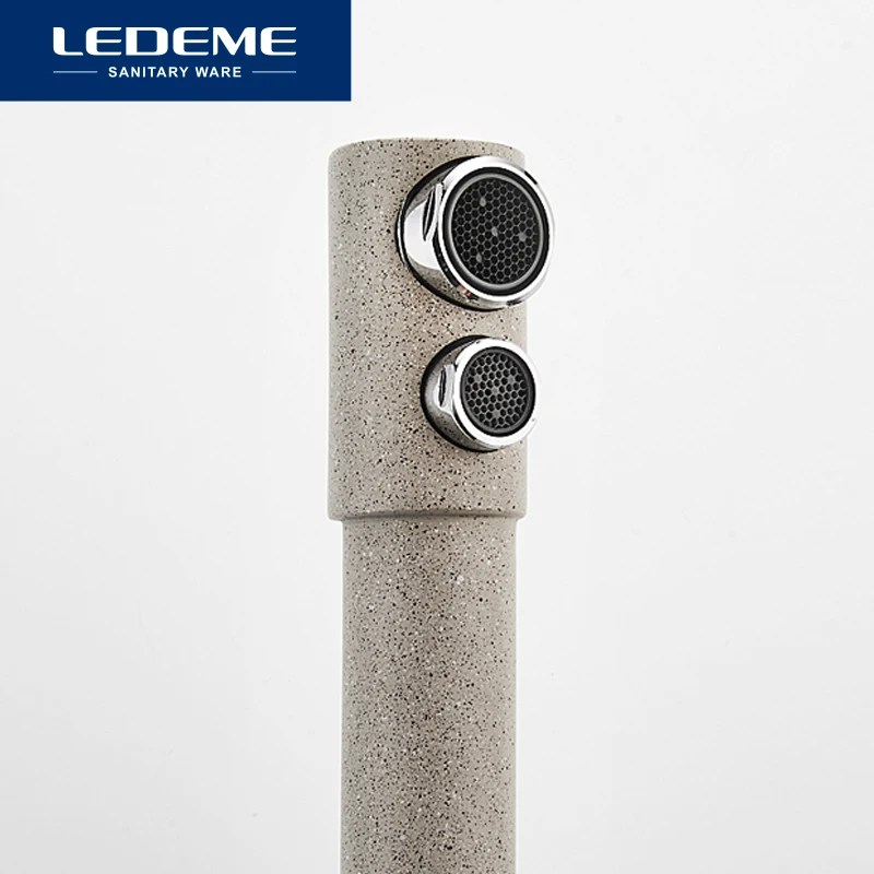 LEDEME Waterfilter краны Кухня смесители питьевой воды фильтр многоцветные кран Раковина