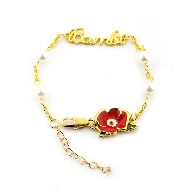 Beauty And The Beast Rose Bracelet