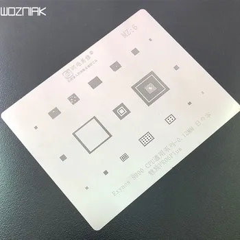 

MT6757V CPU BGA Reballing Stencil Plant Tin Steel Net For Meizu Pro7 0.12MM Multi-Function