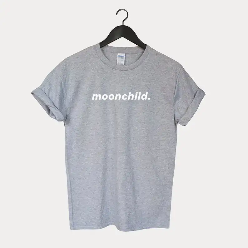 Moonchild, женская футболка, хлопок, повседневная, забавная, футболка, леди, Йонг, девушка, высшее качество, топ, футболка, Прямая поставка, S-521