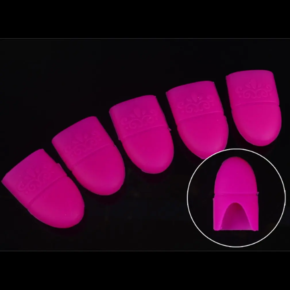 УФ-гель для снятия лака с резиновой зажимной колпачок многоразовый лак для ногтей жидкость для снятия геля Keeper Soakers Nail Art Resurrection Tool