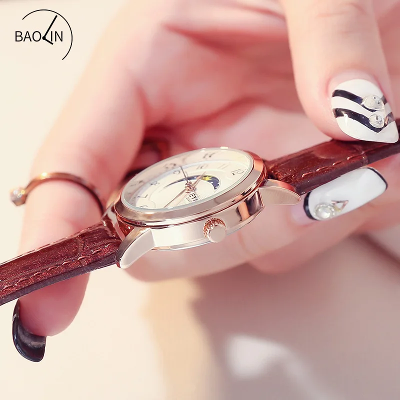 EYKI Moon Pattern Women Watches 2017 Luxury Brand Ladies Watch Women Waterproof Quartz-watch Womens Watches With Leather Straps EYKI Moon Pattern Women Watches 2017 Luxury Brand Ladies Watch Women Waterproof Quartz-watch Womens Watches With Leather Straps