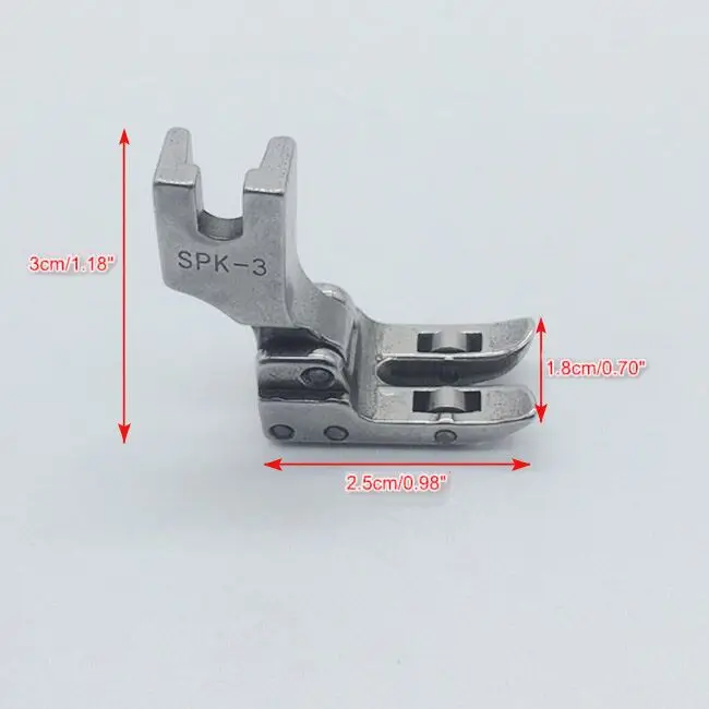 INDUSTRIAL-SEWING-MACHINE-ROLLER-FOOT-High-Shank-PVC-Leather-For-Singer-Juki-SPK-3-presser-foot