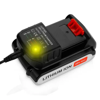 

For Black & Decker 20V Lithium Battery Charger Power Tools Accessories Charger LBXR20, LBXR20OP, LB20, LBX20, LBX4020, LB2X4020