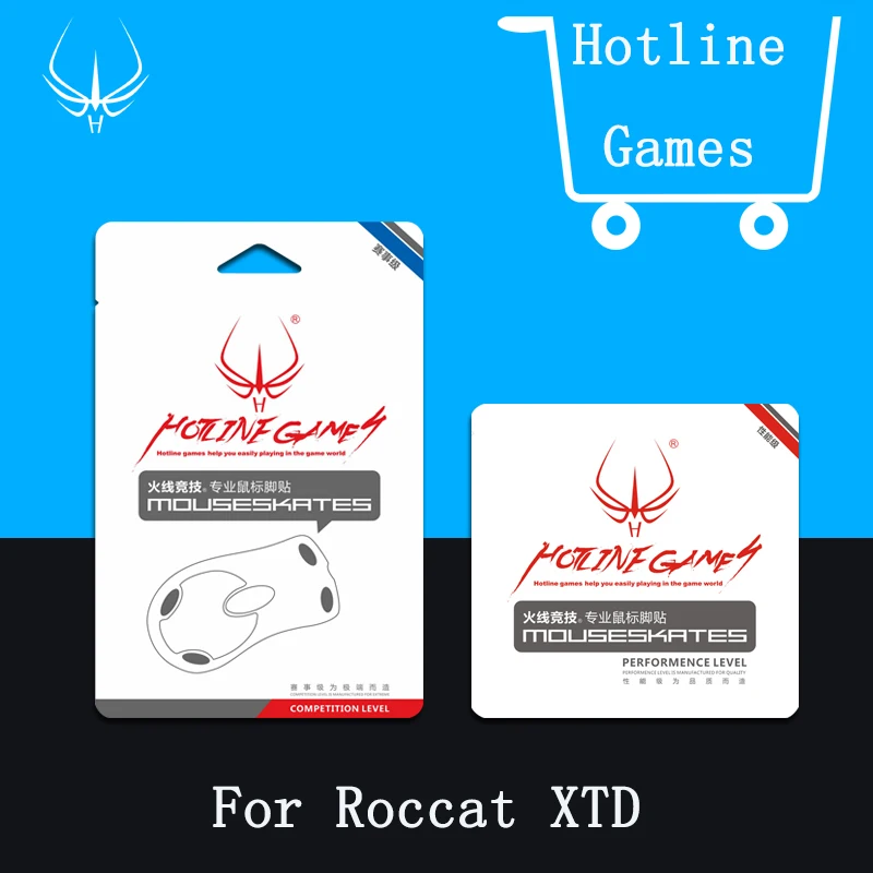 2 компл./упак. оригинальные горячие игры подставки для мыши коньки ROCCAT Kone XTD 0 28 мм