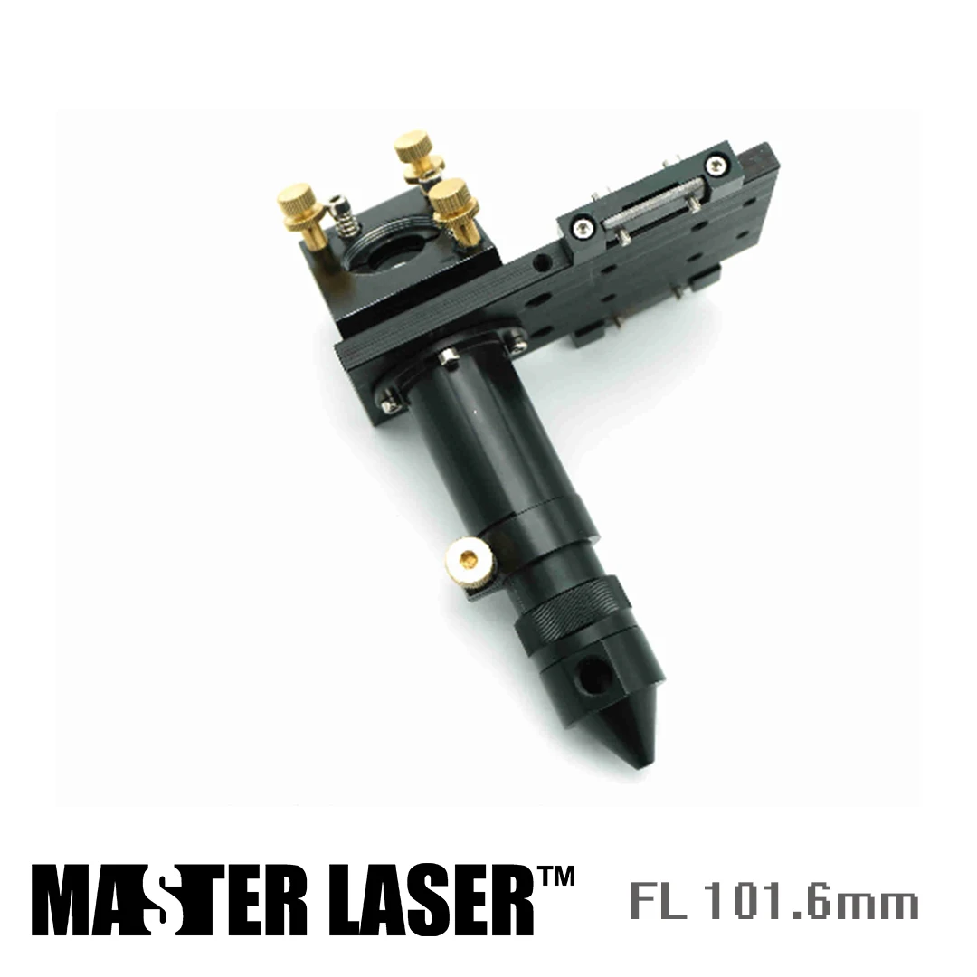 Laser Head for Focus Lens Dia. 19 & 20mm FL101.6mm Mirror 25mm Mount ...