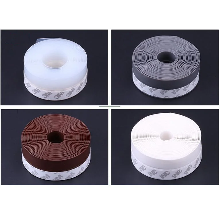 

25mm 5Meters/Lot Self adhesive 3M Glue Door Window Draught Dust Insect Seal Strip Soundproofing Weatherstrip