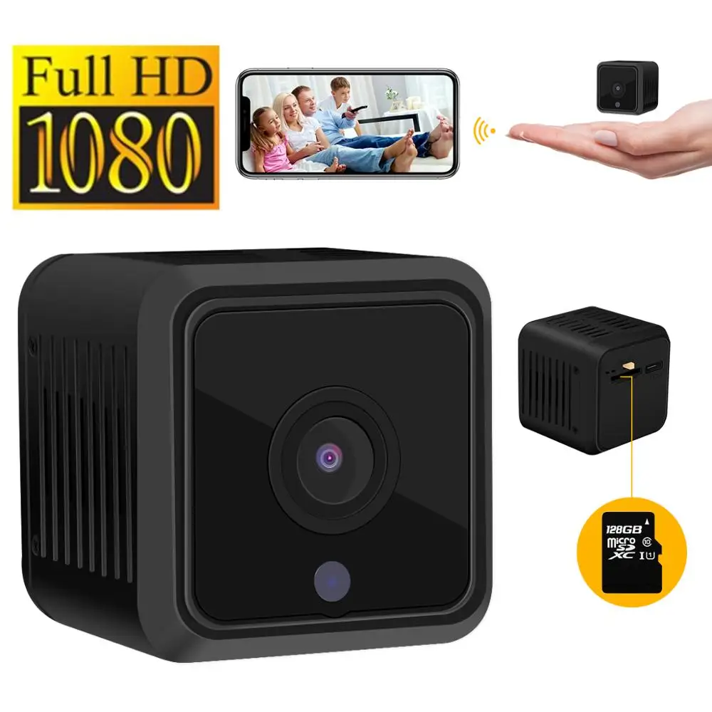 

Mini ip camera micro kamera Motion Detection Night Vision Home mini camcorder HD security wifi camera