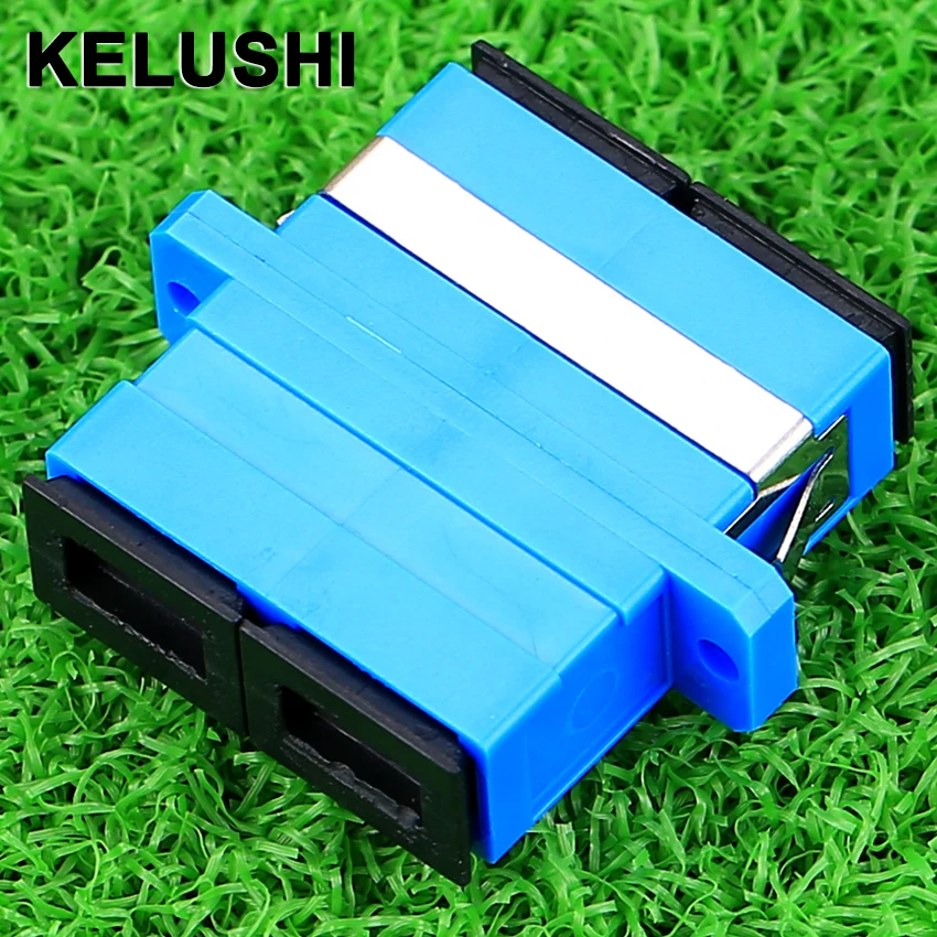 

KELUSHI10pcs SC to SC/PC Singlemode Duplex Coupler Fiber Optic Adapter Connector fast shipping