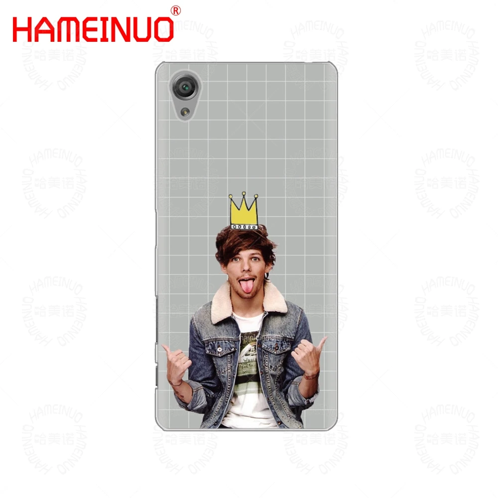 HAMEINUO One Direction 1d Louis Tomlinson Cover phone Case for sony xperia z2 z3 z4 z5 mini plus aqua M4 M5 E4 E5 E6 C4 C5