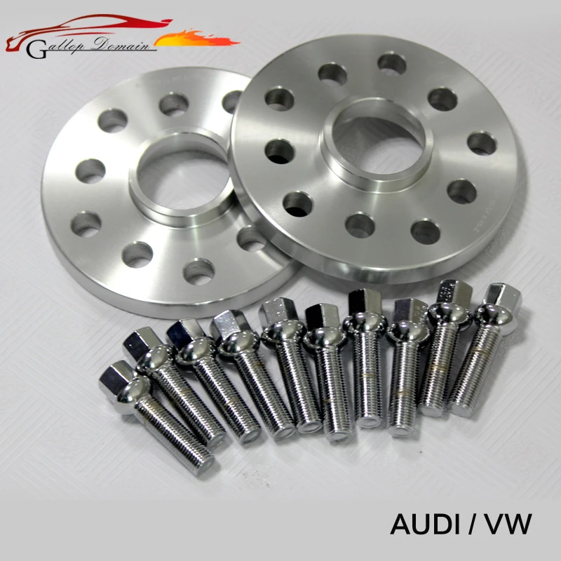 

2PCS 12mm Wheel Spacers suit for Car Audi Kit 5x100/5x112 CB:57.1 A1/A2/A3/A4(B5,B6,B7)/A6(C4,C5,C6)/A8(4E)/TT/ALLROAD/Quattro