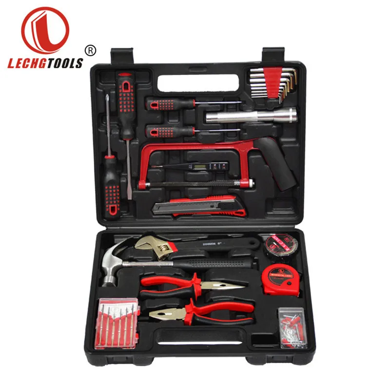 

32Pcs Household Tools Set Multifunction Home Use Hand Tools Combination Electrician Woodworking Hand Tool Set Repair Case Box