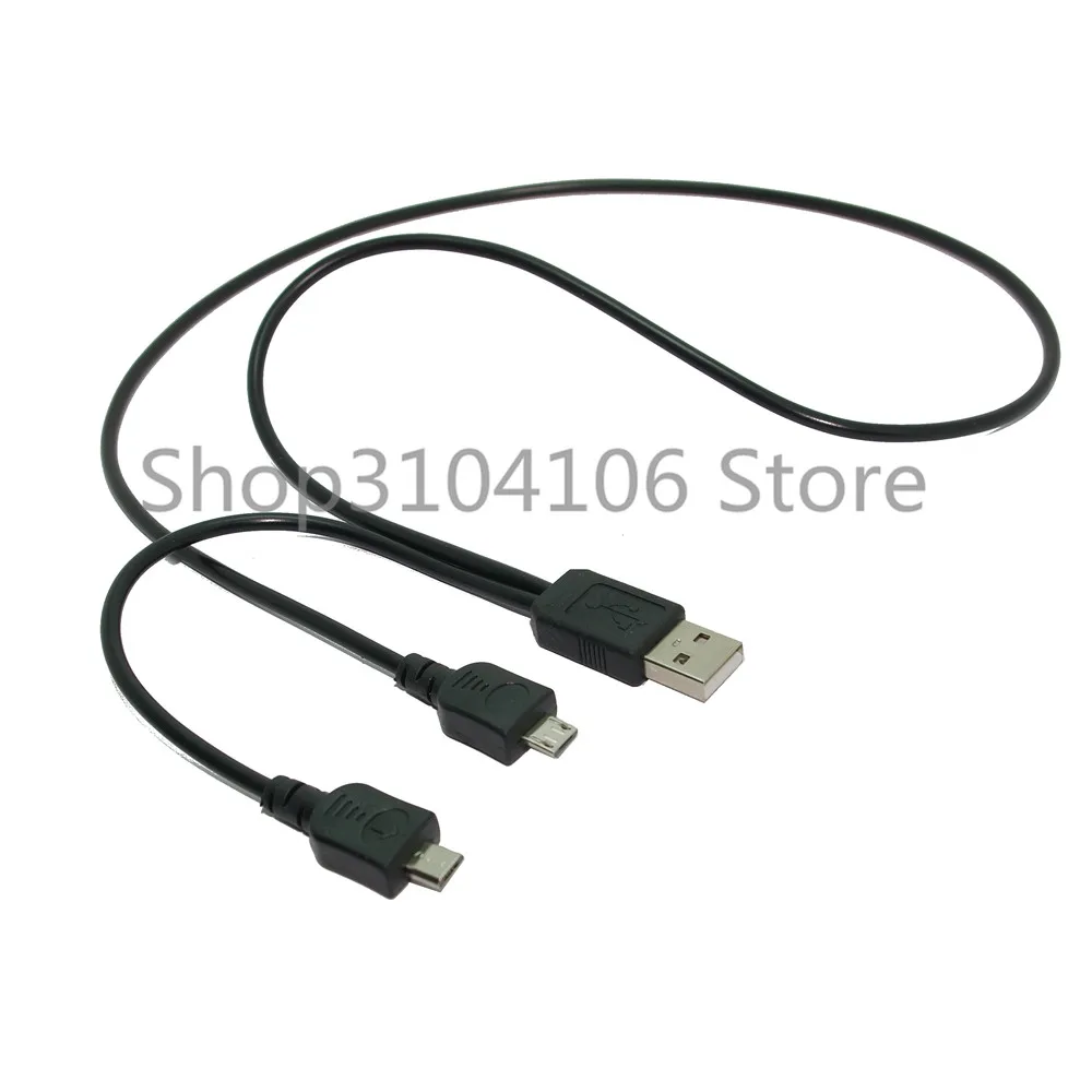 USB 2 в 1 кабель 1 до 2 Micro USB двойной разъем данных зарядный кабель для HTC Samsung Универсальный Micro инструменты для наращивания волос