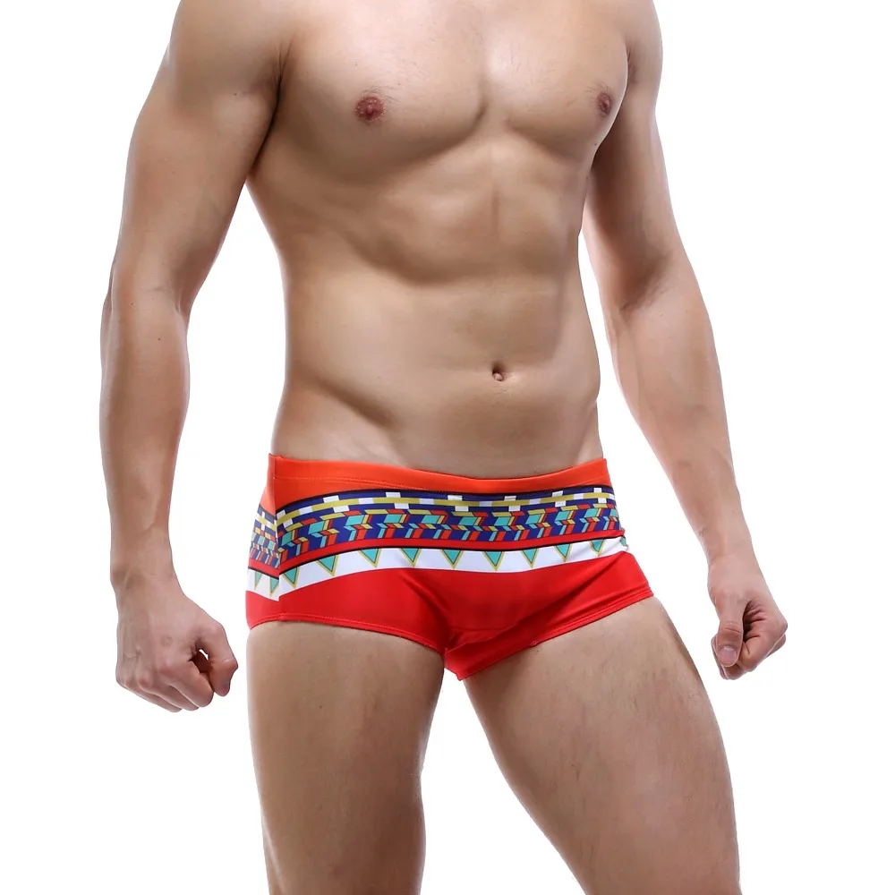 

NEW Brand Seobean Men Sexy Low Rise Swimwear Trunk Boxer Swimsuit Multicolor Size M,L,XL 1620801