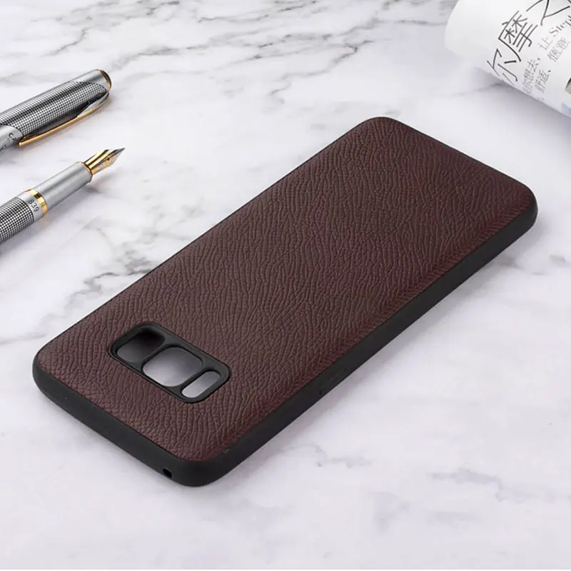 

Lizard pattern case for Samsung Galaxy S8 Plus coque fundas for Samsung S8 Soft TPU with PU skin material