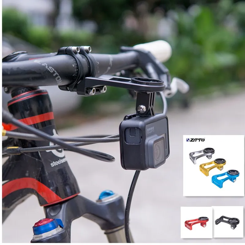 Высокое качество ZTTO MTB дорожный велосипед держатель для компьютерной камеры руль