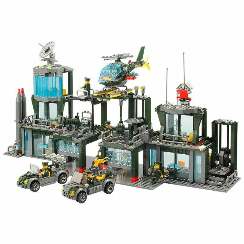 K Model Compatible with Lego K84011 1001Pcs Police Station Models Building Kits Blocks Toys Hobby Hobbies For Boys Girls K Model Compatible with Lego K84011 1001Pcs Police Station Models Building Kits Blocks Toys Hobby Hobbies For Boys Girls
