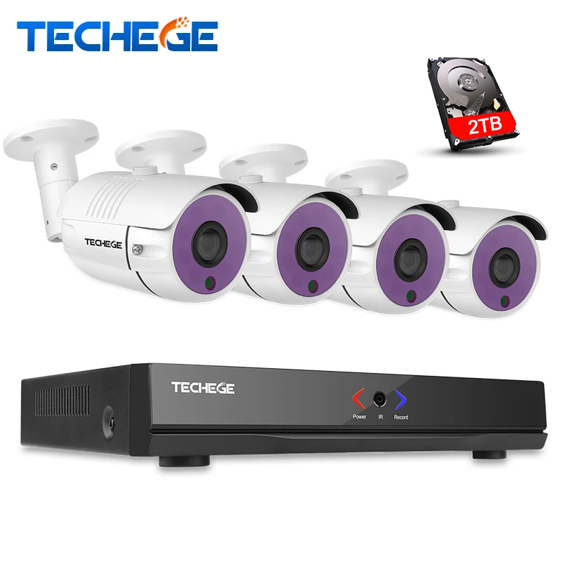 

4CH 1080P HDMI P2P POE NVR Surveillance System Video Output 1.3MP IP Camera 960P HD XMeye Home Security CCTV Kits HDD Optional