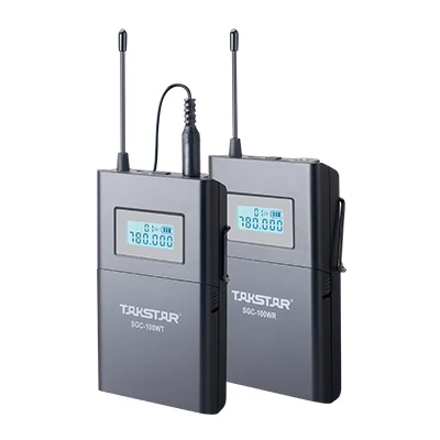 

Takstar SGC-100W Wireless Microphone Photography Interview Microphone for Youtube Vlogging Video Shotgun MIC for Nikon Canon