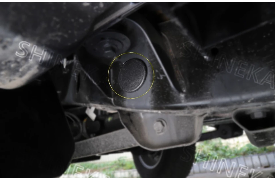 SHINEKA Съемная Водонепроницаемая рама шасси автомобиля с круглым отверстием пылезащитные заглушки задняя дверь Резиновая Заглушка Крышка для Jeep Wrangler JL Up