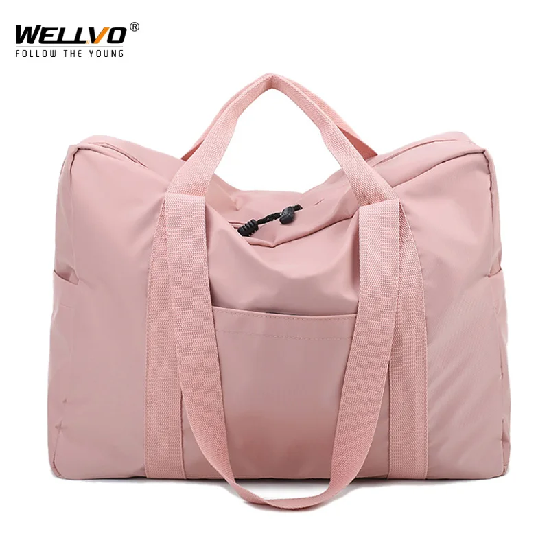 

Women Travel Duffle Bags Oxford Waterproof Travel Bags Fashion Hand Luggage Big Bag Packing Cubes Men Duffel Weekend Bag XA56ZC