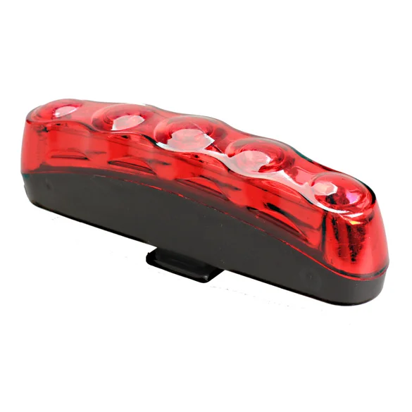 Excellent Bicycle Back Rear Shock Light Taillight Bike LED Strip Lamp Waterproof Mountain Rear Shock Bike MTB Safety Warning Rear Light 4