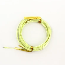 Funadaiko 90/120/150LB Luminous PE Assist Line 7*7 Stainless Steel Wire Core Rebar High Stronger 8 Strands Braided Fishing Line