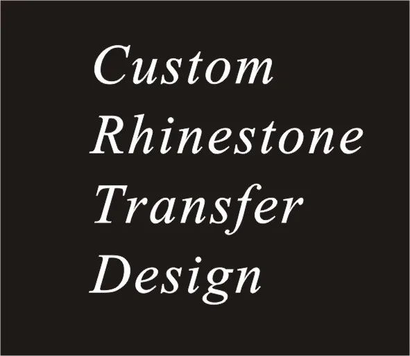 

20pcs/lot custom rhinestone transfer motif design, custom hot fix rhinestone motif design, iron on strass motif