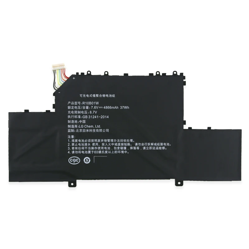  kede 7.6V 38wh Original R10B01W Laptop Battery For Xiaomi ml Air 12.5/in R10B01W Tablet