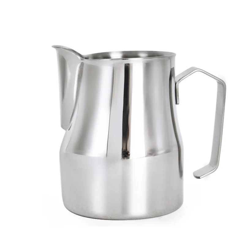 500ml 7Color Stainless Steel Espresso Coffee Pitcher Barista Kitchen Craft Scale Coffee Latte Milk Frothing Jug - Цвет: stainless steel