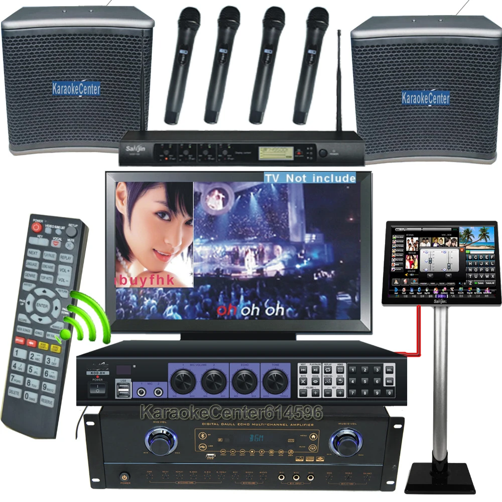 karaoke mixer amplifier speakers