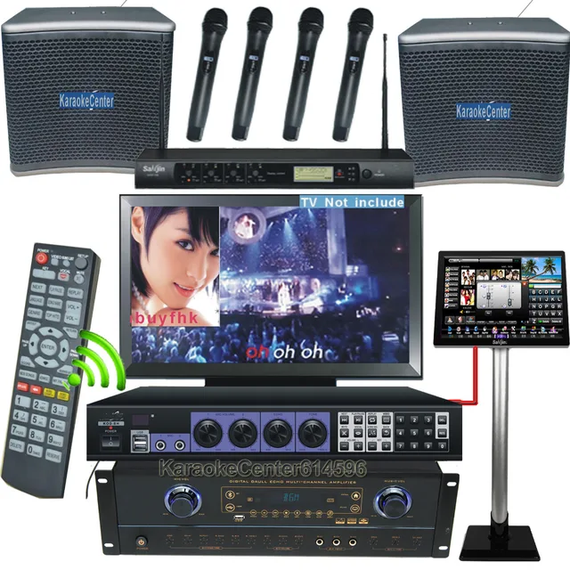 6TB Recordable Karaoke Jukebox System Complete Karaoke System Touch