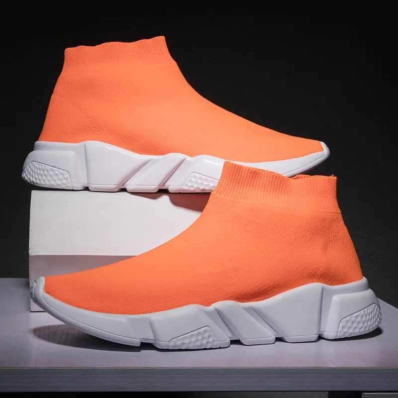 

Man Shoes tenis feminino 2019 Brand Top Vest Sneakers Men light sock Vulcanized Casual Shoes Man fenty beauty zapatos de mujer