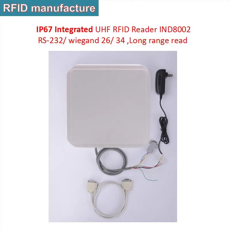 1-7 метров дальность чтения UHF RFID 865-928 МГц USB RS232 дальний RFID считыватель в транспортном средстве контроля доступа автомобильный парковочный считыватель