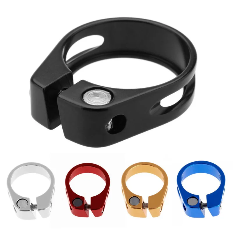 

31.8mm 34.9mm Aluminum Alloy MTB Bike Bicycle Cycling Saddle Seat Post Clamp New