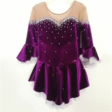 Лидер продаж платье для фигурного катания бренд платье для катания на коньках для соревнований по индивидуальному заказу DR3149