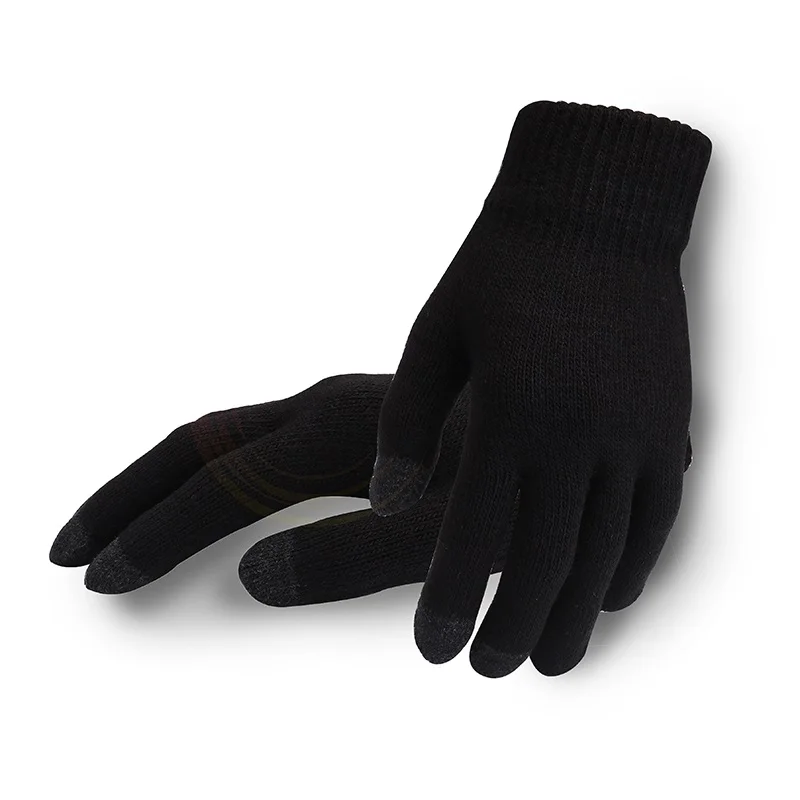 Men Knitted Gloves Thicken Touch Screen High Quality Male Warm Wool Cashmere Gloves Winter Autumn Women Mitten
