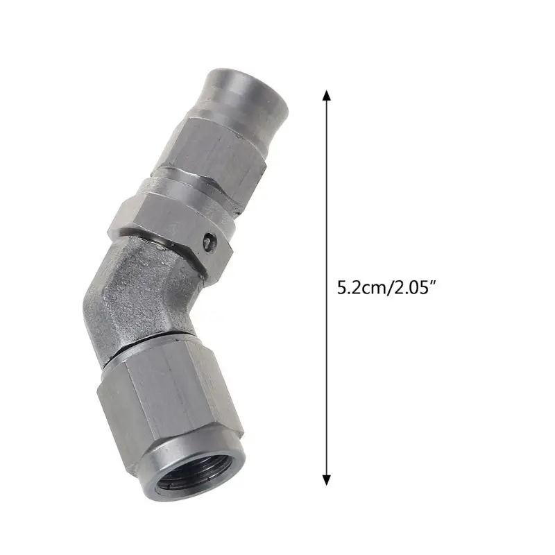 Высокое Качество Tight AN 3 AN3 JIC 45 градусов из нержавеющей стали PTFE пользовательский
